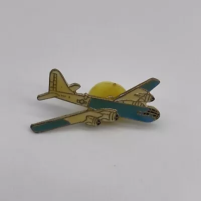 Vintage B-29 Bomber Airplane Enamel Lapel Hat Pin • $7