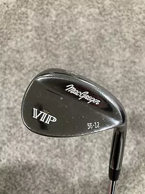 MacGregor BLACK VIP 56-12 Forged Sand Wedge 56* Wedge Flex Steel RH • $15.96