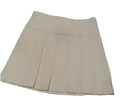 J Crew Skirt NEW Womens Size 8 Lined Off White (Ski6.26.4) Flaw • $14.99