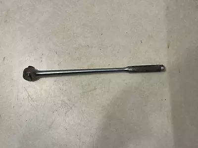 Mac Tools ~ V9R ~ 1/2  Dr. Knurled Handle Ratchet ~ 15  Inch Long • $45