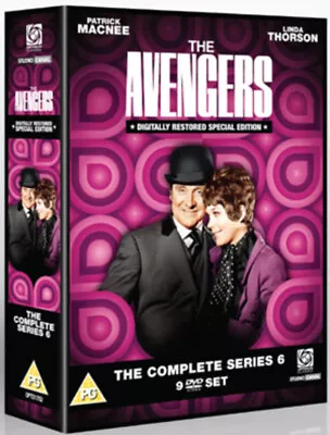 The Avengers: The Complete Series 6 (DVD) Patrick Macnee Linda Thorson • $65.23