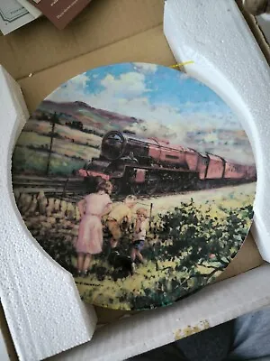 Bradford Exchange Collector Plate By PAUL GRIBBLE  THE ROYAL SCOT   • £3