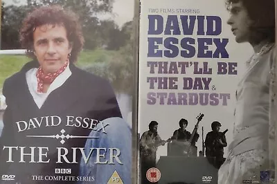 David Essex - The River / Stardust / That'll Be The Day (Reg 2)(3xDVD)Fast Post • £24.95