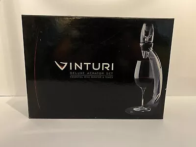 Vinturi Deluxe Aerator Set Red Wine Aerator & Tower Set V1071 • $27