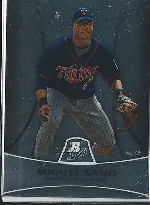 2010 Miguel Sano    Bowman Platinum  Rookie Card  • $4.19