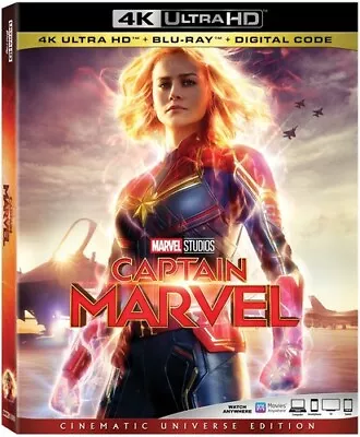 Captain Marvel (4K Ultra HD 2019) Brand New Sealed Look With Free Shipping!!!! • $8.99