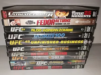 Ufc 1 Dvd Fight Collection Gsp St Pierre Jones Aldo Fedor Tuf Shogun Pettis Hend • $29.99