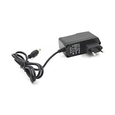 EU Plug 9V 1A AC Power Adapter For CCTV Camera And LED Light Strip (Black) • £8.18