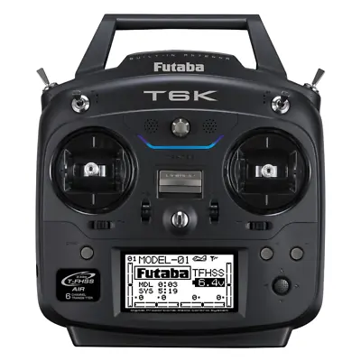 Futaba T6K 6ch FHSS Mode1 Transmitter W/ R3006SB Receiver FUT6KR3006SBM1 • $247.21