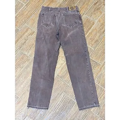 Mustang Jeans Mens 30X30 Brown Tapered Leg 100% Cotton Denim Pants 5 Pocket • $25.74
