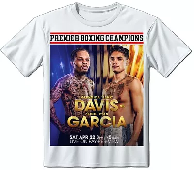 King Ryan Garcia T-shirt Vs Tank Haney Canelo Alvarez Delahoya • $31.99