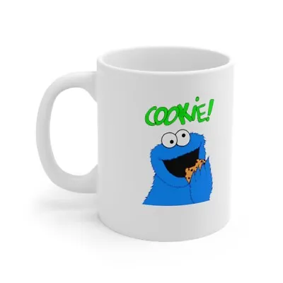 £11.88 • Buy Fathers Day, Cookie Monster Coffee Mug, Funny Dads Gift.