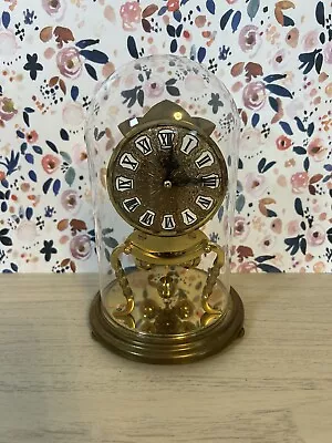 KUNDO KIENINGER & OBERGFELL MINI ANNIVERSARY CLOCK RARE GERMAN 1950’s MCM VTG • $59.99