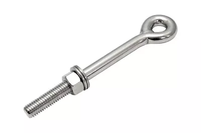 Grade 316 Stainless Welded Eye Bolt 1/2  X 3  (s0312-13075x) • $12.75