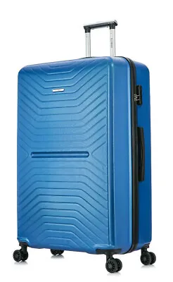 XL Large Suitcase 4 Wheel MEDIUM Lightweight ABS Hard Shell Luggage Cabin Case • £64.99