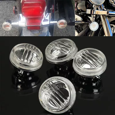 4x Motorcycle Turn Signal Lenses Fit For Suzuki Boulevard Volusia Intruder 05-12 • $22.99