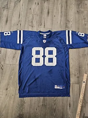 Reebok NFL Equipment Marvin Harrison #88 Indianapolis Colts Jersey Mens Size XL  • $15.99