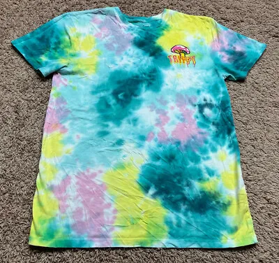 Royal Attitude Trippy Rainbow Tie Dye Psychedelic Mushroom Drip Men’s M T-Shirt • $13.99