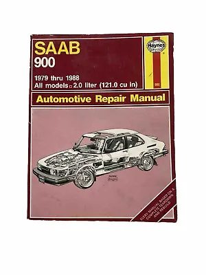 Saab 900 1979-1988 Shop Service Repair Manual Wiring Diagrams Engine Maintenance • $29.99