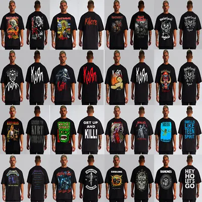 The Best Collection Of Punk Rock T Shirts Frontand Back Prints Men's Sizes • $16.19