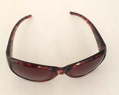 Mudd M382 058 Wrap Sunglasses Brown Tortoise Frames With Rhinestone Brown Lenses • $24.99