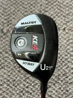 Maltby KE4 TC 21° Hybrid Graftech GT•65 Seniors Flex Shaft GP Tour Velvet Grip • $79.99