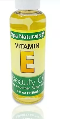 Spa Naturals Vitamin E Beauty Oil- 4oz Bottle (1pc Lot)/ 1500 IU/Christmas Gifts • $8.99