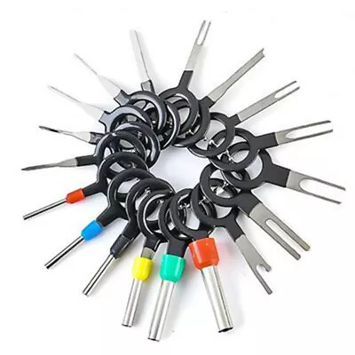 76x Car Wire Terminal Plug Crimp Connector Extractor Puller Pin Removal Key Tool • $28.66