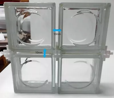 £85 • Buy 20 Boxes Of  10mm Glass Block Spacers For 100mm Block