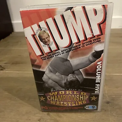 WCW The Very Best Of World Champion Wrestling - Vol 5 THUMP - VHS Volume • $16.06
