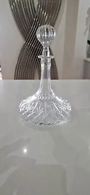 Royal Doulton Fine Lead Glass Or Crystal Ship's Decanter • £20