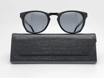 Warby Parker Topper M 103 Black Matte Eclipse Sunglasses FRAME ONLY W/ Case 48mm • $45.99