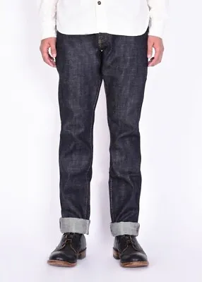 Momotaro 0605-82 16oz Textured Denim Natural Tapered — Size 31 • $222