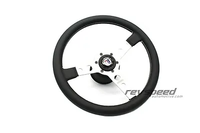 MOMO Prototipo Silver Steering Wheel Kit W/ ALPINA Horn Button For BMW 5 E24 E28 • $329.95