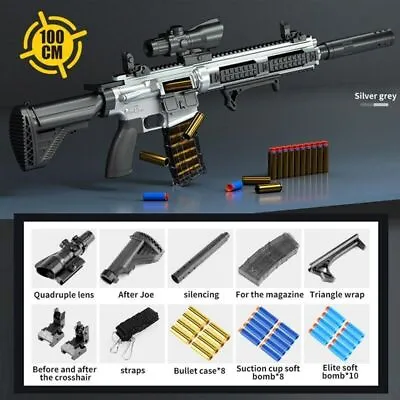 M416 Rifle Soft Bullet Dart Gun/ Carbine Dart/Soft Bullet Toy Gun Summer Gift • $12.99