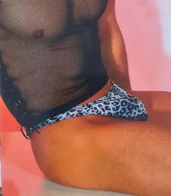 Leopard Posing Pouch Thong The Erotic Collection Mens • £8.95