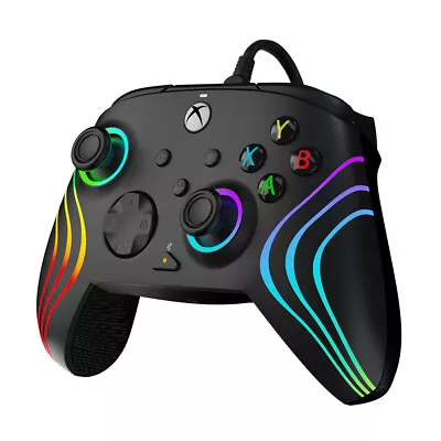 PDP Gaming XB Afterglow Wave Wired RGB Gaming Controller For Xbox Consoles  • $77