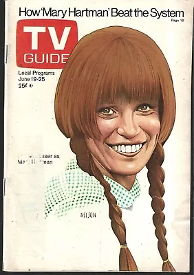 Tv Guide Magazine June 19-25 1976 (vg-) Mary Hartman Mary Hartman Louise Lasser • $4.89