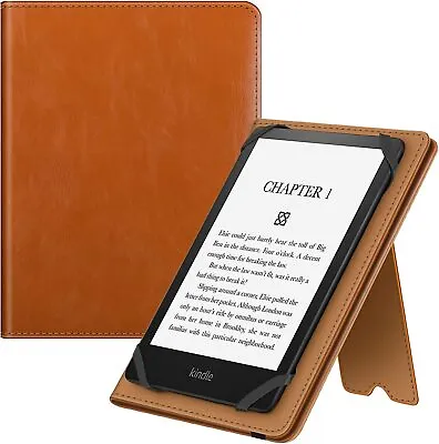 Universal Case For 6-7 Inch Tablet EReader Premium PU Leather Sleeve Stand Cover • $10.99