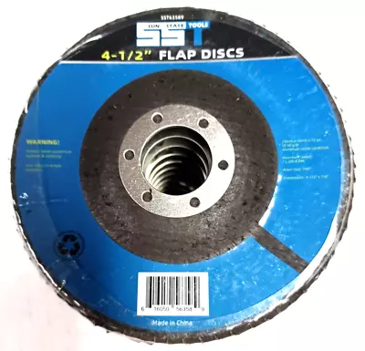 Flap Disc Wheel Lot Of 10 4 1/2  X 7/8  Flap 40 Grit Aluminum Oxide • $17.99