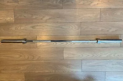 7ft Chrome Plated Olympic Barbell - Weight Lifting Bar - 20kg - 320kg Max Load • £125