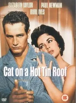 Cat On A Hot Tin Roof DVD (2001) Elizabeth Taylor Brooks (DIR) Cert 15 • £1.98