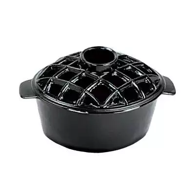 Minuteman International 2.2 Qt Enamel Steamer - Lattice Top - T-50-BK • $79.99