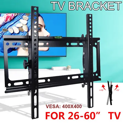$18.09 • Buy NEW Mounting TV Wall Mount Bracket  TV Stand 32 -60 LED LCD - Black 50kg AU 
