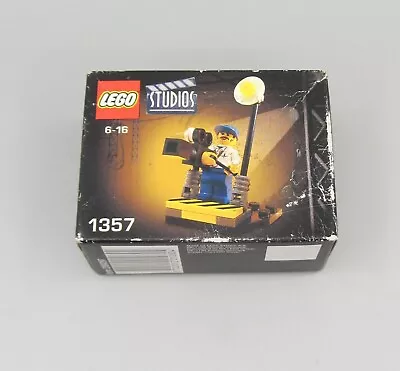 £22.95 • Buy Vintage Rare 2001 Lego Studios Cameraman 1357 Sealed Unopened In Box