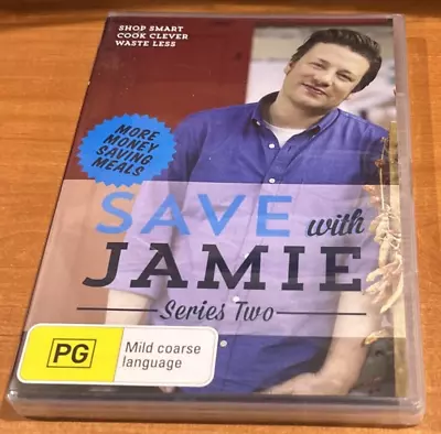 Save With Jamie : Series 2 (2014 : 2 Disc DVD Set) Brand New Sealed Region 4 • $8.99