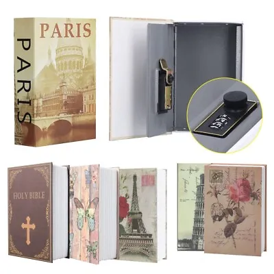 £10.99 • Buy Hidden Security Cash Money Storage Lock Secret Dictionary Book Safe Box Case UK