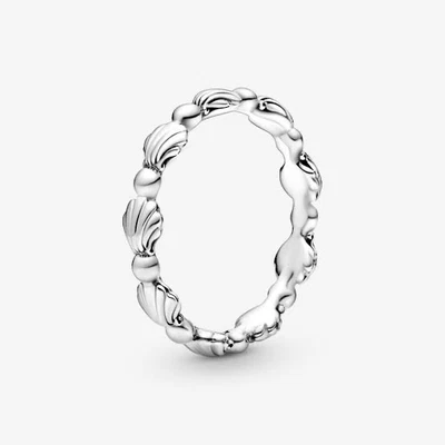 $25 • Buy Pandora Silver Seashell Ring. Size 54. New Condition.
