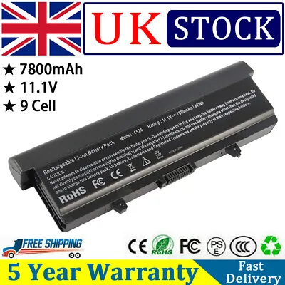 £16.49 • Buy 9Cell Battery For Dell Inspiron 1525 1545 1526 1546 Vostro 500 GW240 RU573 X284G