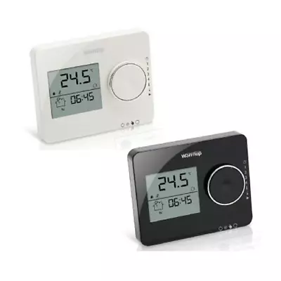 Warmup Tempo Porcelain White Programmable Digital Thermostat ELT-PW/PB • £79.30